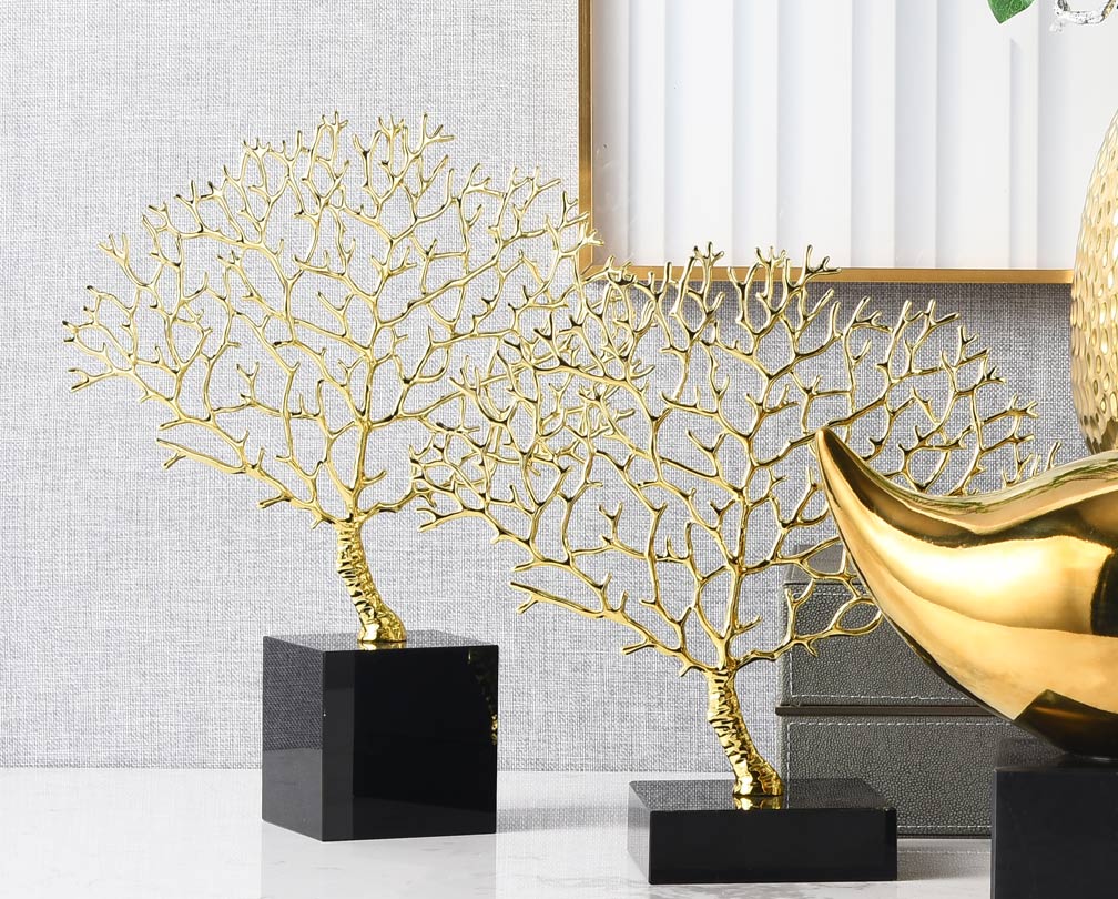 Prosperity Tree hiasan mewah paparan kristal untuk hiasan rumah